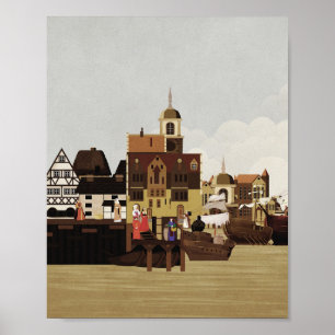 Poster Porto medieval