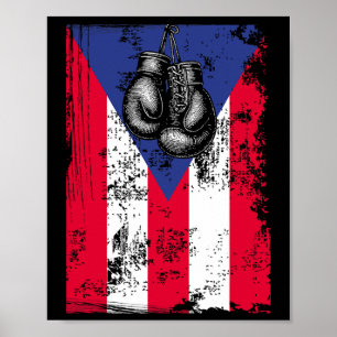 Poster Porto Rico Boxing