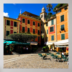 Poster Portofino, Itália