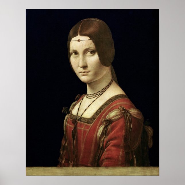 Poster Portrait of a Lady from the Court of Milan (Frente)