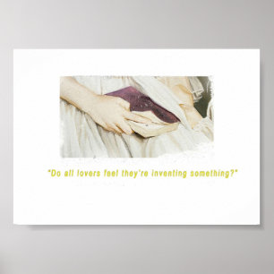 Poster Portrait of a lady on fire lovers