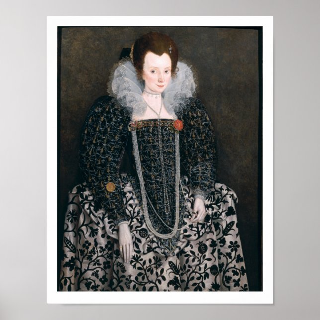 Pôster Portrait of a Woman, traditionally identified as M (Frente)