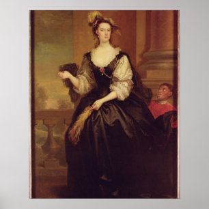Pôster Portrait of Anne Howard, Lady Yonge (oil on canvas