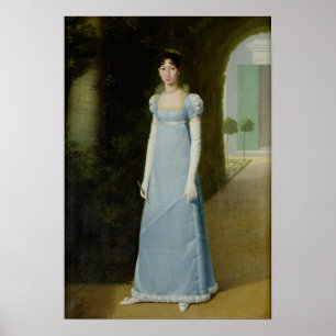 Pôster Portrait of Charlotte Bonaparte  1808