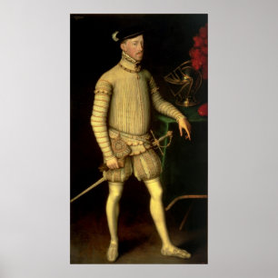 Pôster Portrait of Emperor Maximilian II  1557