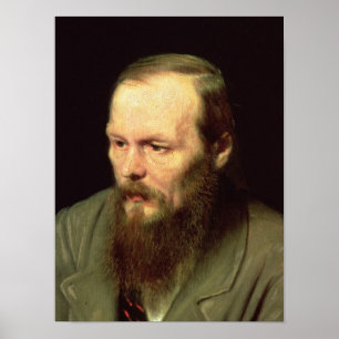 Pôster Portrait of Fyodor Dostoyevsky  1872