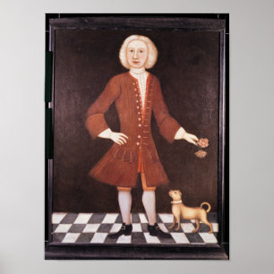 Pôster Portrait of Jonathan Bentham, c.1725