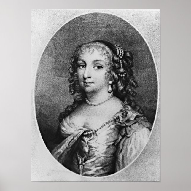 Poster Portrait of Lady Denham (Frente)