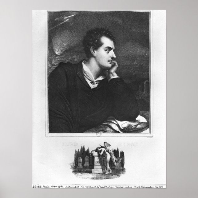 Poster Portrait of Lord Byron (Frente)
