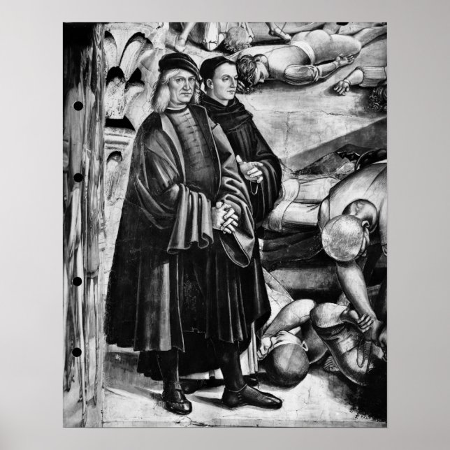 Poster Portrait of Luca Signorelli and Fra Angelico (Frente)