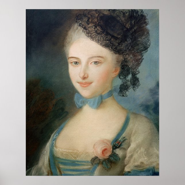 Pôster Portrait of Madame Balzac, c.1798 (Frente)