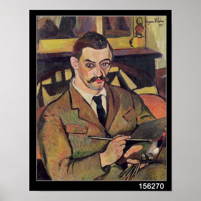 Pôster Portrait of Maurice Utrillo  1921 (Frente)