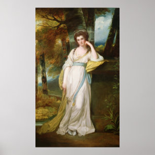 Pôster Portrait of Mrs. Henry Maxwell