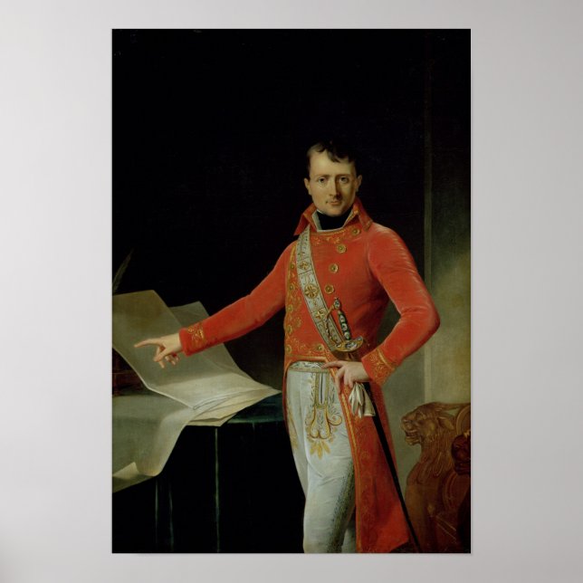 Poster Portrait of Napoleon I (Frente)