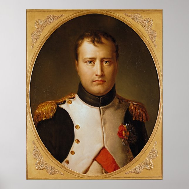 Pôster Portrait of Napoleon  in Uniform (Frente)