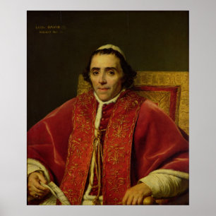Pôster Portrait of Pope Pius VII , 1805