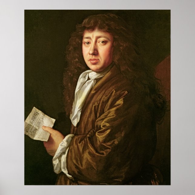 Pôster Portrait of Samuel Pepys  1666 (Frente)