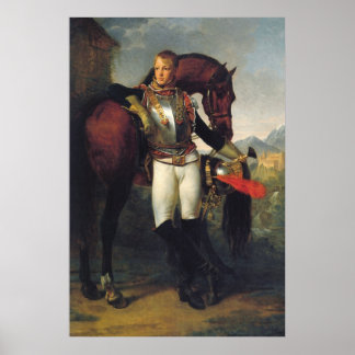 Poster Portrait of Second Lieutenant Charles Legrand