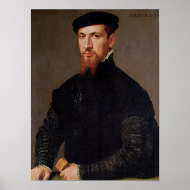 Poster Portrait of Simon Renard  1553 (Frente)