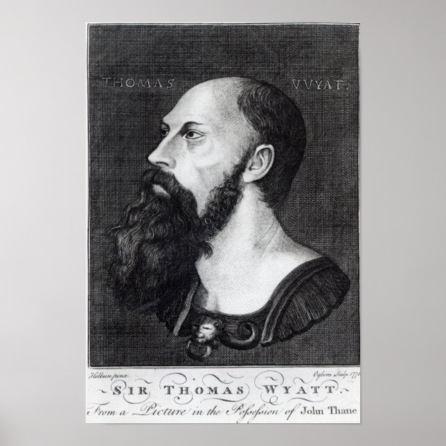 Pôster Portrait of Sir Thomas Wyatt (Frente)