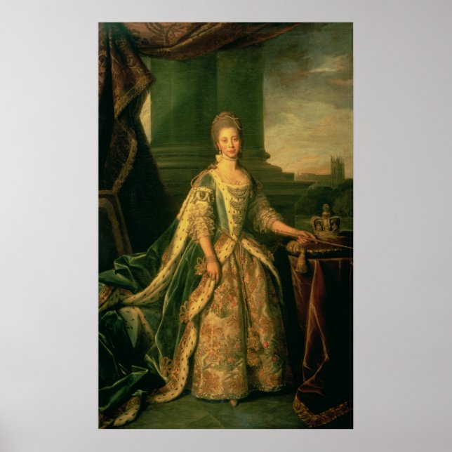 Pôster Portrait of Sophie Charlotte (Frente)