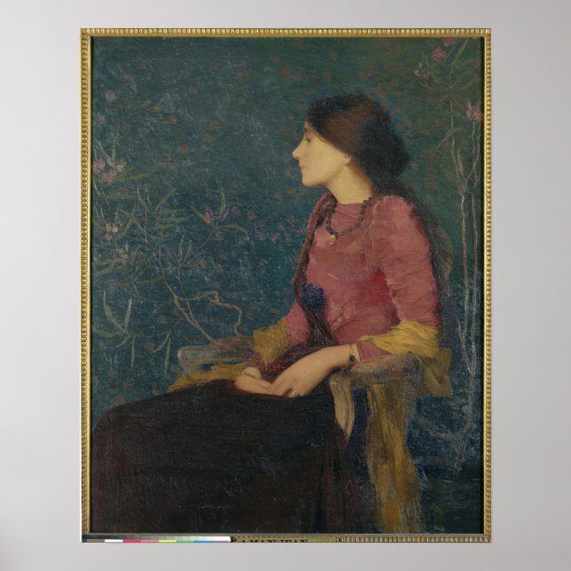 Pôster Portrait of Thadee-Caroline Jacquet (Frente)