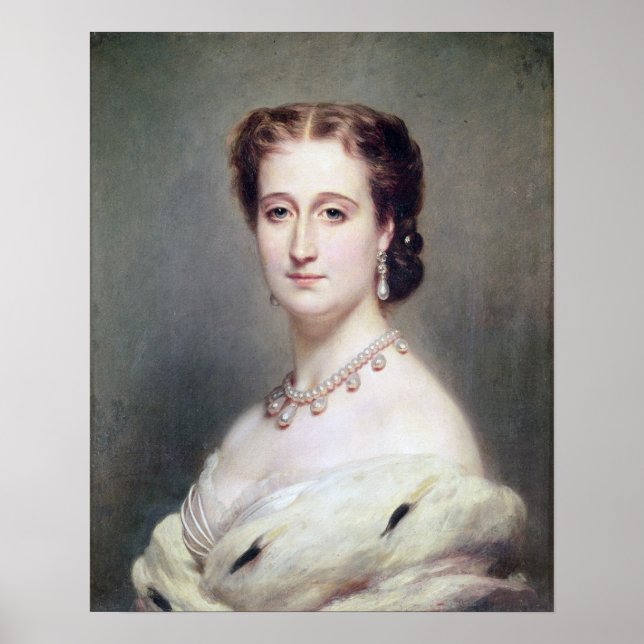 Pôster Portrait of the Empress Eugenie (Frente)