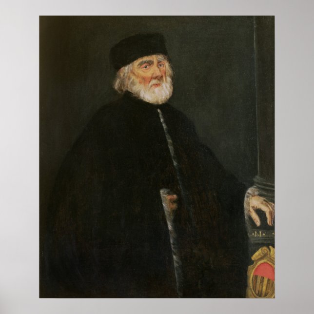 Poster Portrait of the Procurator Nicolo Priuli (Frente)