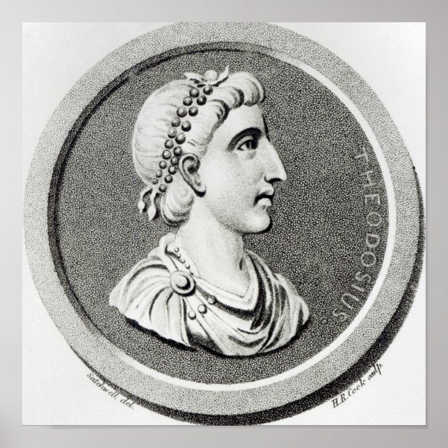 Poster Portrait of Theodosius (Frente)