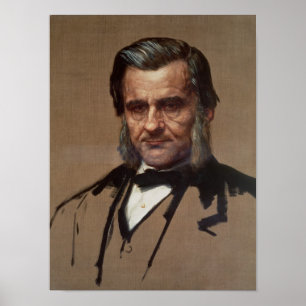 Pôster Portrait of Thomas Henry Huxley