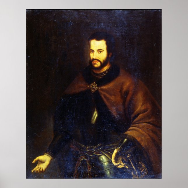 Pôster Portrait of Tsar Ivan the V Alexeyevich (Frente)