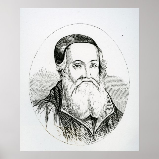Poster Portrait of William Grindal (Frente)
