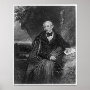 Poster Portrait of William Wordsworth