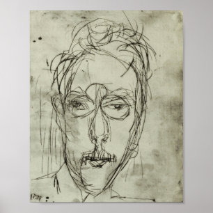 Poster Portrait Schaeffer   Albert Müller