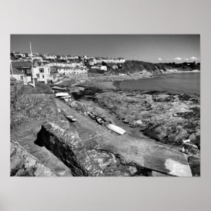 Pôster Portscatho Slipway Cornwall