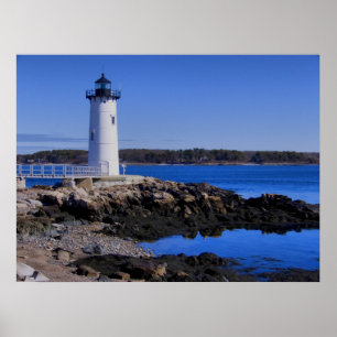Poster Portsmouth Lighthouse-New Hampshire