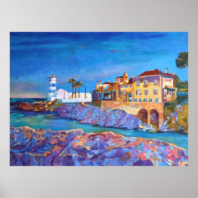 Poster Portugal Europa Viagem Lisboa Paisagem Portuguesa (Frente)