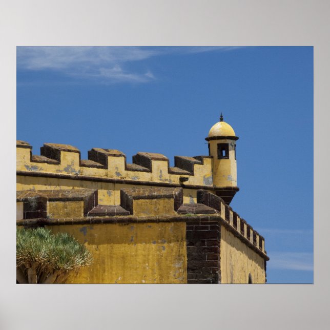 Pôster Portugal, Ilha da Madeira, Funchal. Histórica (Frente)