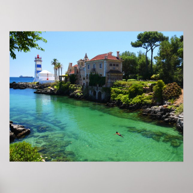 Poster Portugal Real - Arrefecimento em Cascais (Frente)