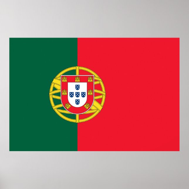 Pôster Portuguese flag quality (Frente)