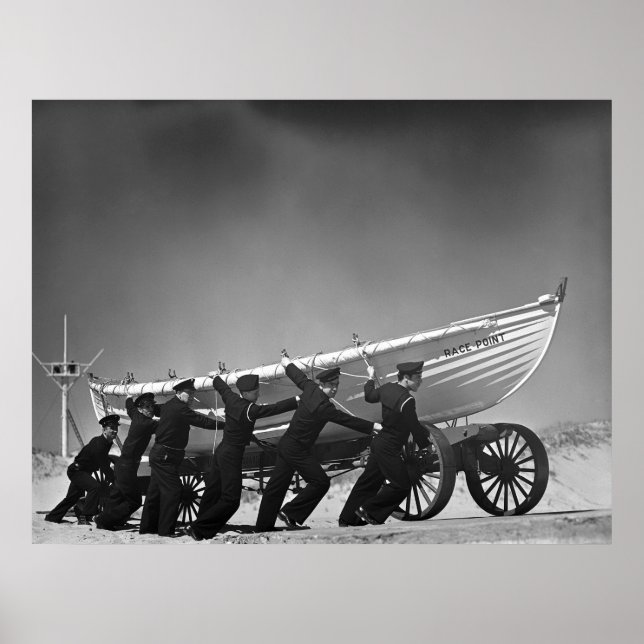 Poster Portuguese Surf Boat Crew: 1942 (Frente)