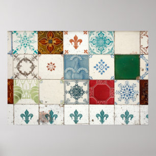 Pôster Portuguese tiles