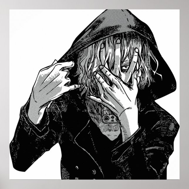 Poster pose de shigaraki (Frente)