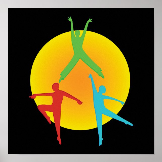 Poster Poses de Dança (Frente)