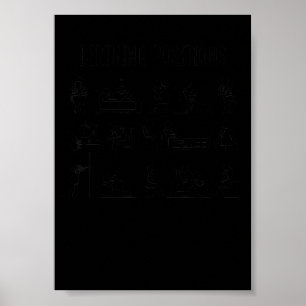Poster Posição de parto Enfermeira L&d Doula Vida de Part