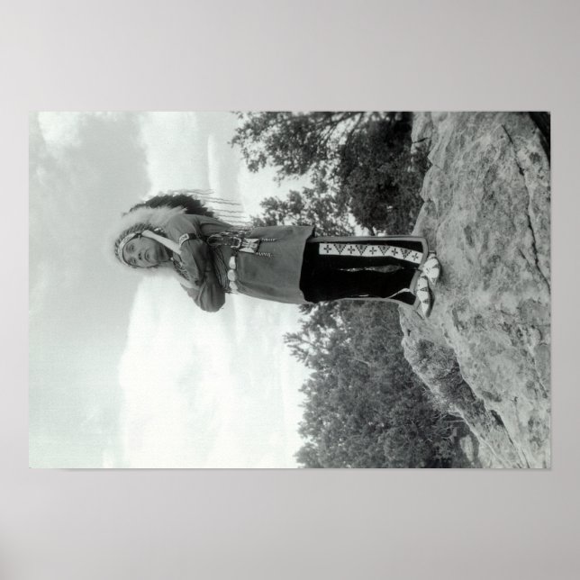 Pôster Posicionamento Tap-Tu-Ka, Famoso Tenor Indiano (Frente)