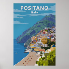Poster Positano, Italy