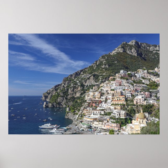 Poster Positano Por Mar (Frente)