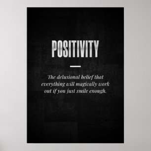Poster Positividade
