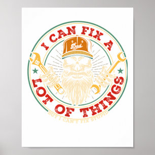 Poster Posso Consertar Muitas Coisas Mas Não Posso Conser